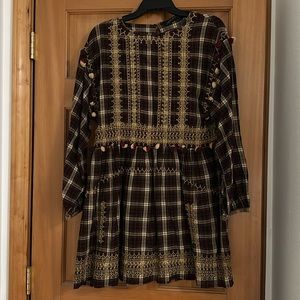 ZARA mini dress shirt